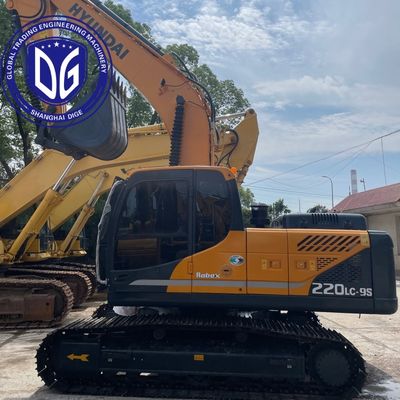الجودة  Used Hyundai 220LC-9S Excavator With Cummins Engine Ready To Ship To Oman مصنع