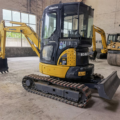 حفرة كراولر اليابان المستخدمة ميني كوماتسو PC30 الحفرة 3000KG إلى 3200KG