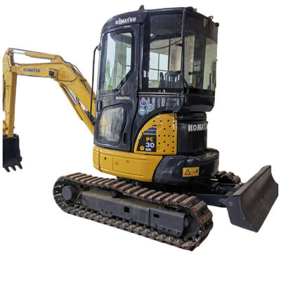حفرة كراولر اليابان المستخدمة ميني كوماتسو PC30 الحفرة 3000KG إلى 3200KG
