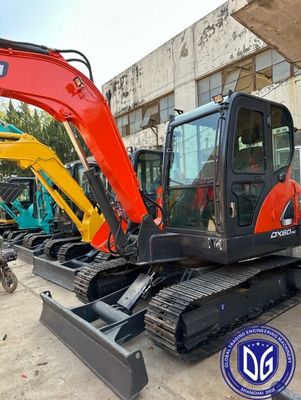المستخدمة دوسان DX60 حفرة صغيرة 6 طن مع حمولة ثقيلة وآلة صلبة