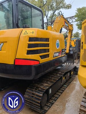 Sy60 6 طن استخدمت الحفر SANY مع نظام الطاقة الكفؤ والادخار في الطاقة