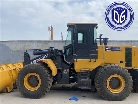 محمولة الأمامية LW500 محمولة XCMG المستعملة 17t محمولة الحفر الهيدروليكية المستعملة