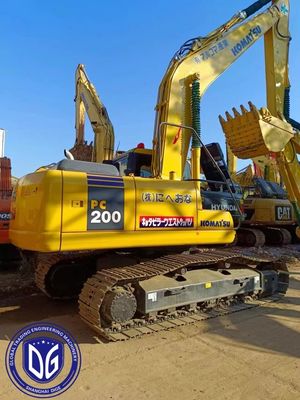 PC200-7 سهل الاستخدام حفرة قوية مستعملة 95 حفرة كوماتسو صغيرة جديدة