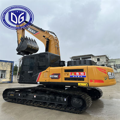Sany SY215 21.5Ton الحفر الزحف مع محرك استهلاك وقود منخفض
