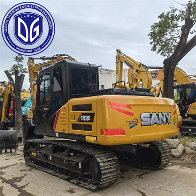 Sy135 13.5 طن الحفر SANY المستخدم مع زيادة سعة التبريد