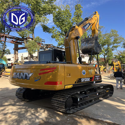 Sy135 13.5 طن الحفر SANY المستخدم مع زيادة سعة التبريد