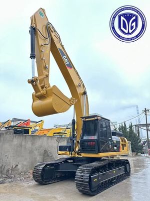 الحفرة متعددة الأغراض 330D 30 طن استخدمت حفرة اليرقات مع كفاءة عالية الحفر