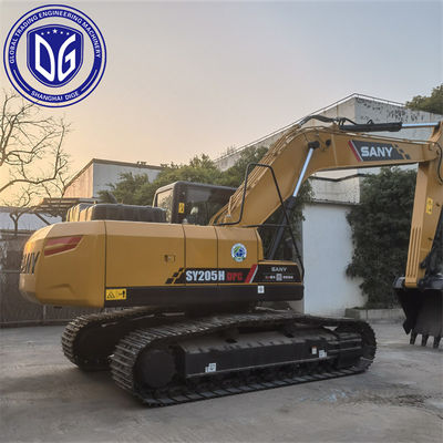 Sy205H 20.5 طن استخدمت SANY الحفر مع الدورة الهيدروليكية الفعالة
