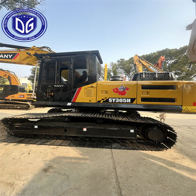 Sy305H 30.5 طن الحفرة Sany مستعملة مع كفاءة الوقود الأمثل