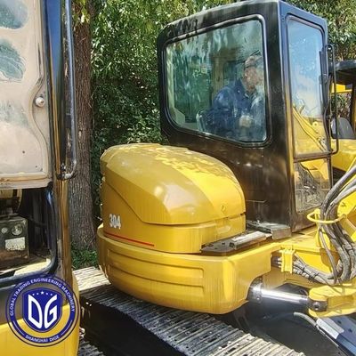304C الحفرة Caterpillar 4 طن مستعملة مع نظام التحكم التشغيلي المتقدم