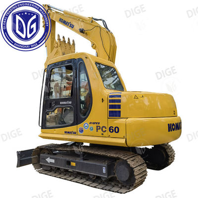 المصدر اليابان PC60 الكوماتسو المستعمل الحفارة PC60 الحفارة مستعمل الكوماتسو الحفارة PC60