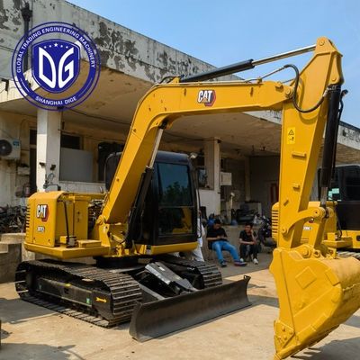 قدرات معالجة المواد بكفاءة 307E2 الحفارة السحلية المستعملة 7 طن
