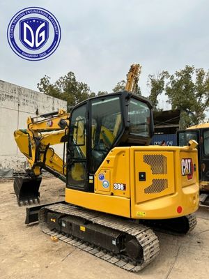 المستخدم CAT 306GC أحدث كاتربيلر نموذج 6 طن الحفرة المصغرة مع جودة جيدة، في البيع