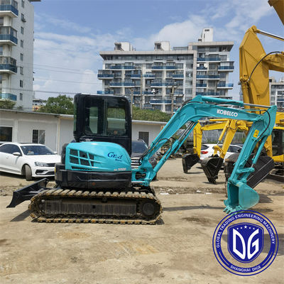 SK55 5.5 طن Kobelco الحفرة المصغرة المستخدمة مع جودة جيدة ووظيفة ممتازة في البيع