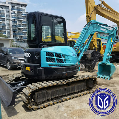 SK55 5.5 طن Kobelco الحفرة المصغرة المستخدمة مع جودة جيدة ووظيفة ممتازة في البيع