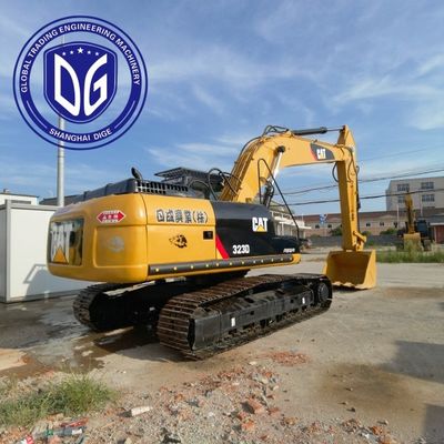 الحفارة المستخدمة CAT323D 23 طن كاتربيلر الزحف الحفار، الأصلي وفي حالة جيدة، متوفرة الآن