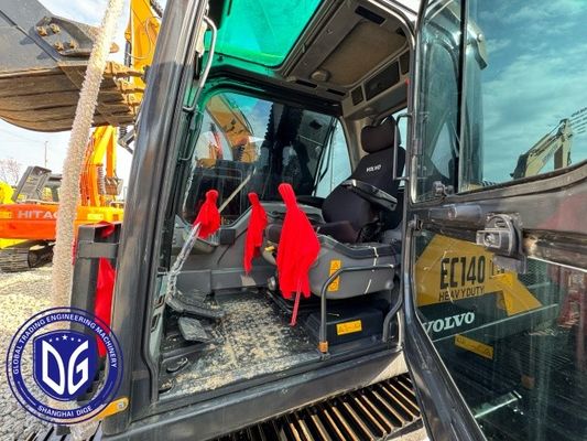 Ec140 14 طن حفر فولفو مستعمل مع نظام مروحة التبريد الفعال