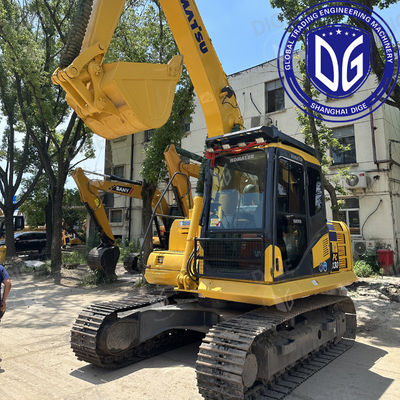كوماتسو PC130 13 طن الزحام الحفرة المستخدمة، النموذج المتقدم، الحفرة استهلاك الوقود المنخفض