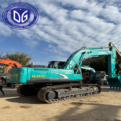 SK200D اليابان الحفارات الكوبيلكو اليد الثانية حفرة التعدين الكبيرة 20 طن