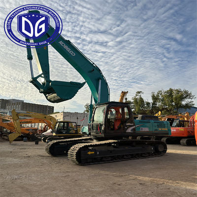 SK200D اليابان الحفارات الكوبيلكو اليد الثانية حفرة التعدين الكبيرة 20 طن