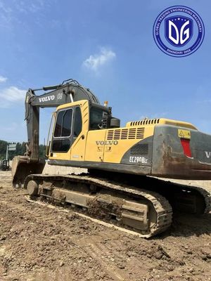فولفو EC290 29 طن حفر الزحف المستعمل استهلاك وقود منخفض كفاءة عالية