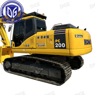 حفرة USED PC200-7 المحافظة بشكل جيد مع قدرات معالجة المواد الفعالة