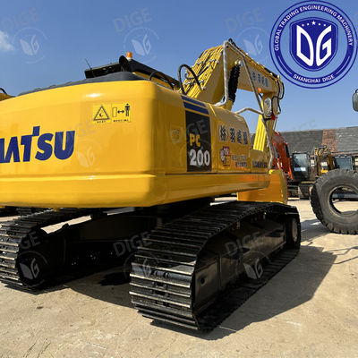 حفرة USED PC200-7 المحافظة بشكل جيد مع قدرات معالجة المواد الفعالة