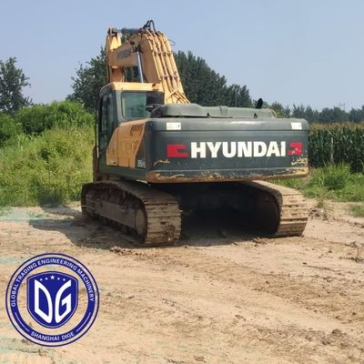 R305VS محفر هيونداي مستخدم بطاقة 30.5 طن و سعة تبريد للعمل المستمر