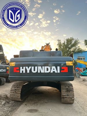 R520LC-9Vs الحفارة الهيدروليكية Hyundai المستخدمة مع نظام مروحة التبريد الفعال