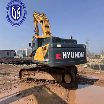 هيونداي 350 35 طن الحفرة الهيدروليكية الزحفية جودة جيدة مع قدرة عالية