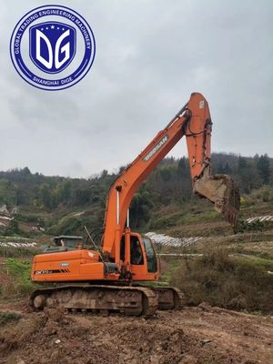 DX370LC 37 طن استخدمت الحفرة دوسان عملية هيدروليكية سلسة آلة هيدروليكية
