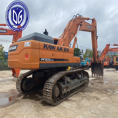 حفرة دوسان دوسان DX500 50 طن الأصلية والحالة الجيدة