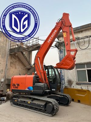 قوة انفجار ممتازة ZX130 حفرة هيتاتشي 13 طن مستعملة
