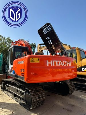 أنظمة التبريد الفعالة ZX200-3 حفرة هيتاشي مستعملة 20T حفرة هيدروليكية