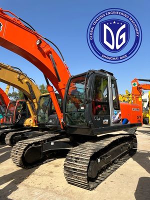 أنظمة التبريد الفعالة ZX200-3 حفرة هيتاشي مستعملة 20T حفرة هيدروليكية