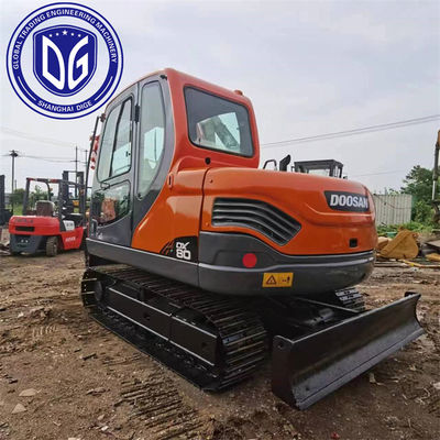 DX80 8 طن استخدمت محفر دوسان محفر هيدروليكي