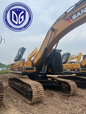 SY365H 36.5 طن استخدمت SANY الحفر الهيدروليكي مع نظام التبريد المتقدم