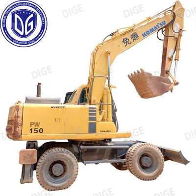 2018 كوماتسو حفر عجلة 13600kg لمشاريع البناء