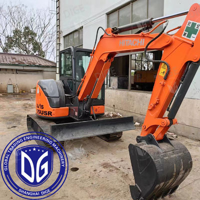المصدر اليابان ZX55 حفرة هيتاشي ZX55 الحفرة الزحفية حفرة هيتاشي الهيدروليكية ZX55