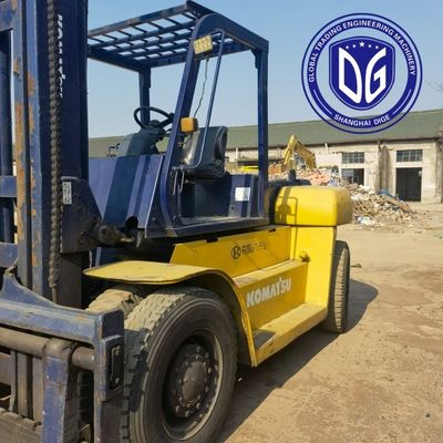 10 طن FD100 كوماتسو المستخدمة الشوكة مع آلة هيدروليكية قوية