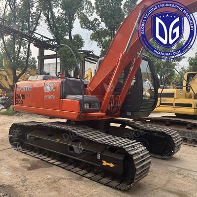 المصدر اليابان ZX200-6 حفرة هيتاشي ZX200-6 مستعملة حفرة الزحفية مستعملة حفرة هيدروليكية هيتاشي ZX200-6