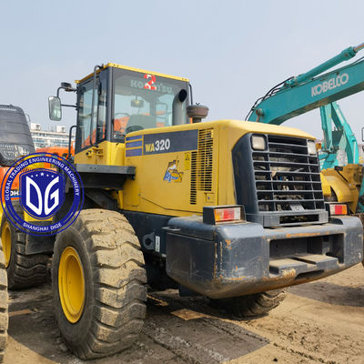 المنشأ اليابان WA320-5 كوماتسو المحمولة المستخدمة WA320-5 محمولة العجلات المستخدمة كوماتسو المحمولة WA320-5
