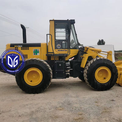 محمولة الأمامية WA360-3 محمولة مستعملة Komatsu محمولة هيدروليكية من اليابان