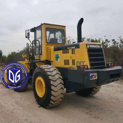 محمولة الأمامية WA360-3 محمولة مستعملة Komatsu محمولة هيدروليكية من اليابان