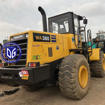 WA380-3 كوماتسو محمول مستعمل استهلاك وقود منخفض كفاءة عالية للبيع الآن