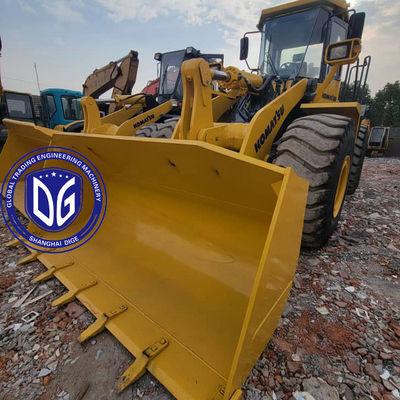 شاحن الأمامية Komatsu WA470-3 شاحن مستعمل معدات البناء لمهندسة التعدين الكبيرة