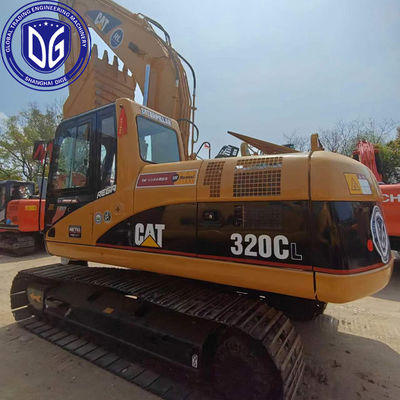 CAT320C حفرة هيدروليكية من طن 20 Caterpillar مستعملة نموذج مبكر جاهز للبيع