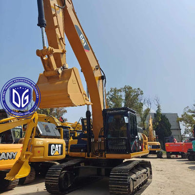 القطعة 330D 30 طن الحفرة الهيدروليكية Caterpillar مستعملة نموذج جديد واستهلاك وقود منخفض