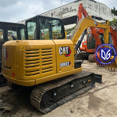 CAT306E 6 طن Caterpillar Crawler ميني حفرة مستعملة جديدة جدا وفي حالة جيدة