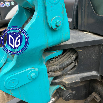 محفر هيدروليكي مستعمل من نوع SK55 Kobelco5.5 طن، 90% جديد، جاهز للبيع الآن